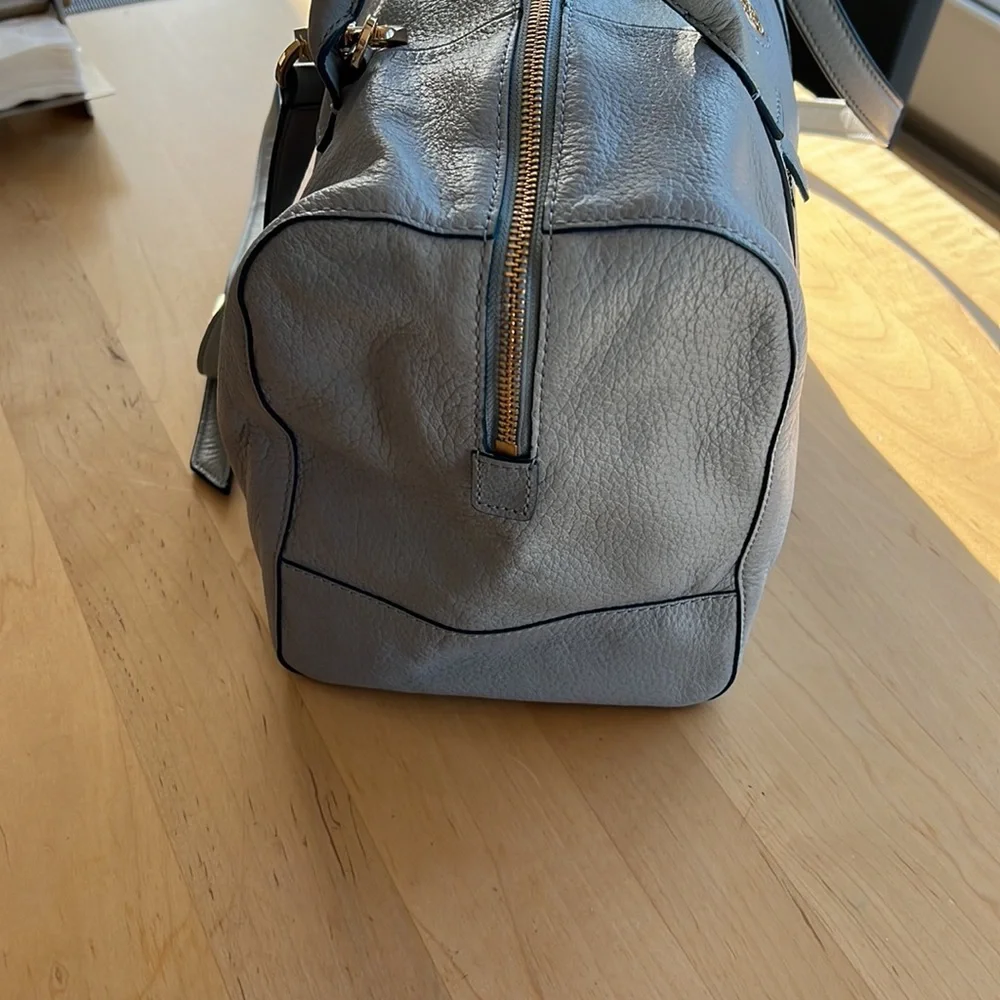 Tory Burch light blue bowler bag, pristine condition - Picture 3 of 8